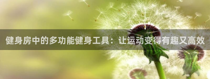 凯捷体育神州：健身房中的多功能健身工具：让运动变得有