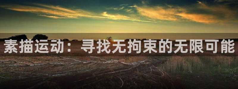 凯捷体育招商：素描运动：寻找无拘束的无限可能